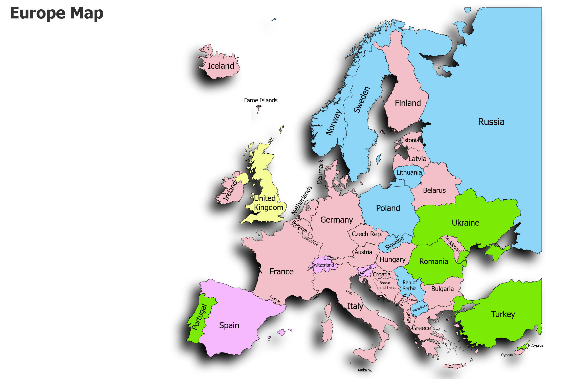 Introduction to Introduction to worlds sixth largest continent Europe